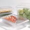 Carlisle 18 in. x 26 in. StorPlus Polycarbonate Plastic Food Storage Container Colander - Clear